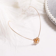 Load image into Gallery viewer, 1PC New Fashion Headbands For Women Crystal Alloy Hairbands Back Holder Headwear Girls Lovely Hair Band Hair Accessories Headdress For Weddings