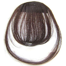 Load image into Gallery viewer, 1Pc Pretty Girls Fake Front Hair Bangs Hair Styling Accessory Beautiful Fashion Synthetic Curled Hair Extension Natural Flat Neat Bangs With Temples For Women One Piece Hairpiece