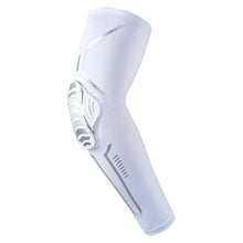 Load image into Gallery viewer, 1PC Sport Black Arm Guard Compression Sleeves Sports Fitness Elastic Elbow Protective Pad Outdoor Basketball Football Sleeves For UV Summer Sun Protection Men Athletic Arm Cover