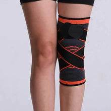 Load image into Gallery viewer, 1PC Sport Knee Sleeve Support Men Kneepad Pressurized Elastic Knee Pads Fitness Gear Protector For Sport Improved Circulation Compression Support For Joint Pain