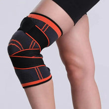 Load image into Gallery viewer, 1PC Sport Knee Sleeve Support Men Kneepad Pressurized Elastic Knee Pads Fitness Gear Protector For Sport Improved Circulation Compression Support For Joint Pain
