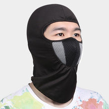 Load image into Gallery viewer, 1Pcs Balaclava Mask Motorcycle Full Face Shield Bike Motorcycle Ice Silk Windproof Dustproof Sunscreen Mask Wild Helmet Hood Balaclava Face Scarf Mask Sunscreen Dustproof Army Cycling Hunting Fishing Tactical Airsoft Hat