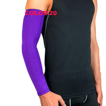 Load image into Gallery viewer, 1Pcs Professional Sports Elastic Arm Guard Compression Arm Sleeves For Bike Motorcycle Basketball Volleyball Arm Sleeves Armband Sport Elbow Pads Arm Warmers Outdoor Workout Arm Cover