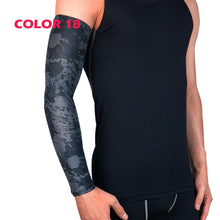 Load image into Gallery viewer, 1Pcs Professional Sports Elastic Arm Guard Compression Arm Sleeves For Bike Motorcycle Basketball Volleyball Arm Sleeves Armband Sport Elbow Pads Arm Warmers Outdoor Workout Arm Cover