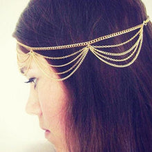 Load image into Gallery viewer, 1pcs Vintage Faux Crystal Pearl Tiara Drop Bridal Headband Wedding Hair Accessories Crown Hair Band for Bride and Bridesmaids
