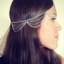 Load image into Gallery viewer, 1pcs Vintage Faux Crystal Pearl Tiara Drop Bridal Headband Wedding Hair Accessories Crown Hair Band for Bride and Bridesmaids