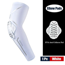 Load image into Gallery viewer, 1Piece Sports Elbow Support Pads Breathable Arm Compression Shield Shape Crash Proof Elbow Pads Arm Sleeve Compression Sleeve For Outdoor Sports Running Basketball Football Volleyball Arm Cover