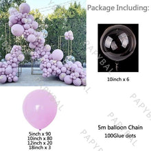 Load image into Gallery viewer, 1Set Purple Pink Luxury Balloons For Birthday Wedding Party Decorations Baby Shower Decorations For Girl
