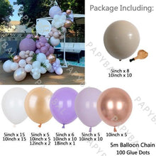 Load image into Gallery viewer, 1Set Purple Pink Luxury Balloons For Birthday Wedding Party Decorations Baby Shower Decorations For Girl