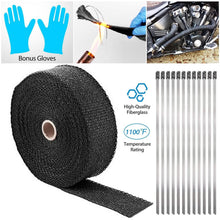 Load image into Gallery viewer, 2" 50FT Fiberglass Manifold Header Pipe Heat Wrap