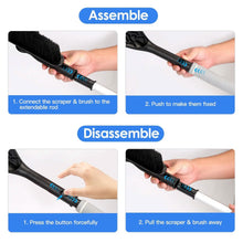 Load image into Gallery viewer, 2-in-1 Automobile Snow Shovel Frost Removal with 360° Pivoting Brush Head