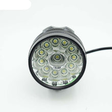 Load image into Gallery viewer, 2 IN 1 Bicycle Headlight Bike Light Front Head Lamp Cycling Flashlight Mountain Bicycle Front Light With 6400mAh/8400mAh Rechargeable Battery Pack 3 Modes Bike Front Headlamp
