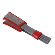 Load image into Gallery viewer, 2 In 1 Car Air-Conditioner Outlet Cleaning Tool Multi-purpose Dust Brush Car Accessories Interior Multi-purpose Brush Cleaning Automotive Air Conditioner Cleaner Brush Dust Collector Cleaning Cloth Tool Hand Held Magic Brush Blind Duster for Cars