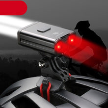 Load image into Gallery viewer, 2 in 1 Cycling Bike Headlight Taillight Front And Rear Bicycle Lights LED Flash USB Helmet Light Lamp Bicycle Front Light-Sensitive Headlight And Back Rear Taillight Bike Helmet Light For Men