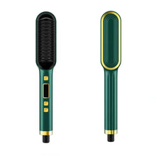 Load image into Gallery viewer, 2-in-1 Electric Hair Straightener Brush Curling Comb