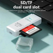 Load image into Gallery viewer, 2-in-1 Multi Card Reader USB 3.0 Micro SD TF Card Memory Flash Drive Adapter