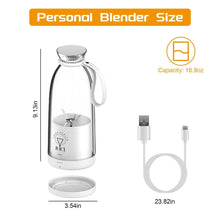 Load image into Gallery viewer, 2-in-1 Portable Fruit Blender Rechargeable