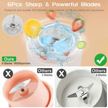 Load image into Gallery viewer, 2-in-1 Portable Fruit Blender Rechargeable