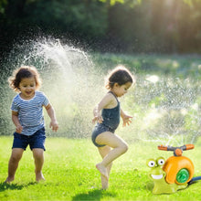Load image into Gallery viewer, 2-in-1 Snail Water Sprinkler Baseball Toy with 2 Sprinkler Nozzles