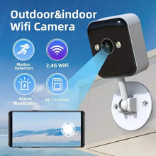Load image into Gallery viewer, 2-Pack: 1080P FHD Wireless Surveillance Camera, Full-Color Night Vision, Two-Way Voice & More