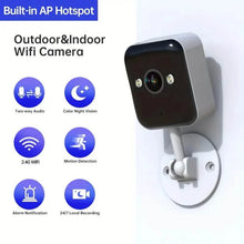 Load image into Gallery viewer, 2-Pack: 1080P FHD Wireless Surveillance Camera, Full-Color Night Vision, Two-Way Voice & More