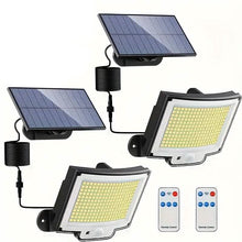 Load image into Gallery viewer, 2-Pack: 228 LED Outdoor Split Solar Wall Lights