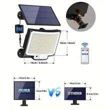 Load image into Gallery viewer, 2-Pack: 228 LED Outdoor Split Solar Wall Lights
