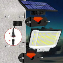 Load image into Gallery viewer, 2-Pack: 200-LED/3Modes Upgraded Split Solar Motion Sensor Light Outdoor with Remote