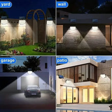 Load image into Gallery viewer, 2-Pack: 200-LED/3Modes Upgraded Split Solar Motion Sensor Light Outdoor with Remote