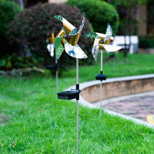 Load image into Gallery viewer, 2-Pack: 32LED Outdoor Solar Ground Light Garden Lawn Waterproof Windmill Lamp