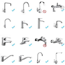 Load image into Gallery viewer, 2-Pack: 360 Degree Swivel Faucet Aerator Deluxe Water Saving Faucet Sprayer