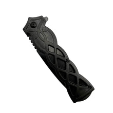 Load image into Gallery viewer, 2-Pack: 3.75" Weave Pattern Knife with ABS Handle