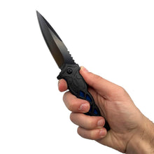 Load image into Gallery viewer, 2-Pack: 3.75" Weave Pattern Knife with ABS Handle