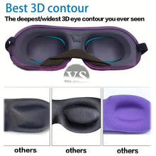 Load image into Gallery viewer, 2-Pack: 3D Eye mask for Sleeping