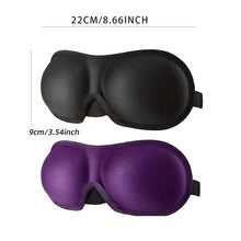 Load image into Gallery viewer, 2-Pack: 3D Eye mask for Sleeping