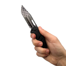 Load image into Gallery viewer, 2-Pack: 4.75" American Flag Tanto Blade with ABS Handle