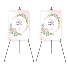 Load image into Gallery viewer, 2-Pack: 61" Collapsible A Frame Tripod Easel Iron Alloy Drawing Stand