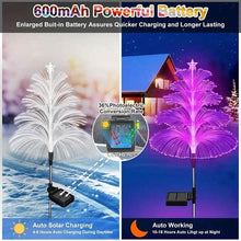 Load image into Gallery viewer, 2-Pack: 7 Color-Changing LED Solar Jellyfish Lights