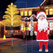 Load image into Gallery viewer, 2-Pack: 7 Color-Changing LED Solar Jellyfish Lights