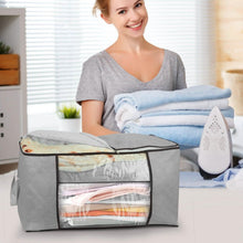 Load image into Gallery viewer, 2-Pack: 90L Large Capacity Foldable Closet Organizer