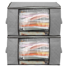 Load image into Gallery viewer, 2-Pack: 90L Large Capacity Foldable Closet Organizer
