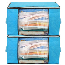 Load image into Gallery viewer, 2-Pack: 90L Large Capacity Foldable Closet Organizer