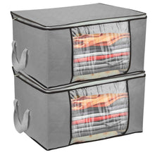 Load image into Gallery viewer, 2-Pack: 90L Large Capacity Foldable Closet Organizer