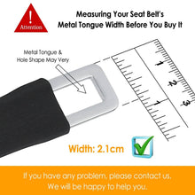 Load image into Gallery viewer, 2-Pack: Car Seat Belt Extender