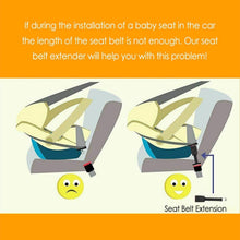 Load image into Gallery viewer, 2-Pack: Car Seat Belt Extender
