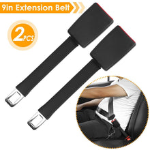 Load image into Gallery viewer, 2-Pack: Car Seat Belt Extender