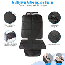 Load image into Gallery viewer, 2-Pack: Car Seat Protector Cushion Mat Pad