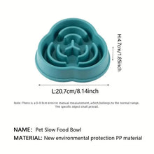 Load image into Gallery viewer, 2-Pack: Cat and Dog Slow Food Bowl Slow Food Bowl
