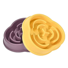 Load image into Gallery viewer, 2-Pack: Cat and Dog Slow Food Bowl Slow Food Bowl