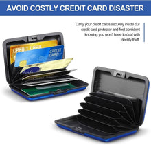 Load image into Gallery viewer, 2-Pack: Credit Card Holder Slim Mini RFID Blocking